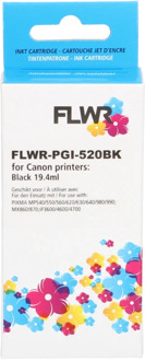 FLWR Canon PGI-520BK zwart cartridge