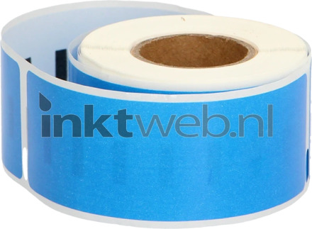 FLWR Dymo 99010 89 mm x 28 mm blauw labels