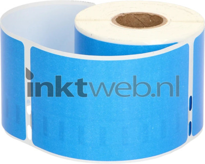 FLWR Dymo 99014 Adreslabel groot 101 mm x 54 mm blauw labels