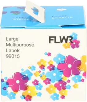 FLWR Dymo 99015 Adreslabel 54 mm x 70 mm wit labels