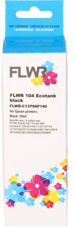 FLWR Epson 104 Ecotank zwart cartridge