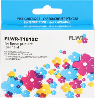 FLWR Epson 18XL cyaan cartridge