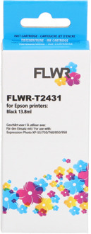 FLWR Epson 24 zwart cartridge