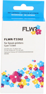 FLWR Epson 33XL (T3362) cyaan cartridge