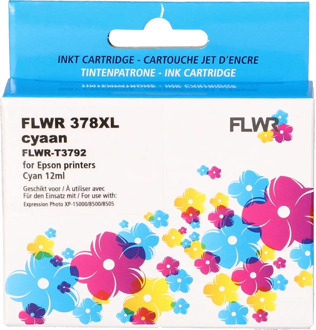 FLWR Epson 378XL cyaan cartridge