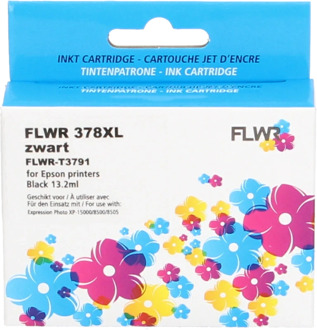 FLWR Epson 378XL zwart cartridge