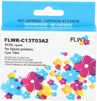 FLWR Epson 603XL cyaan cartridge