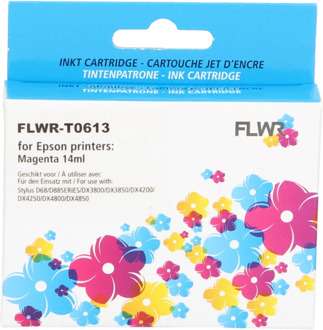 FLWR Epson T0613 magenta cartridge