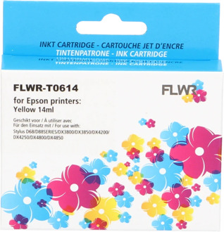 FLWR Epson T0614 geel cartridge