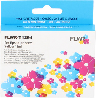 FLWR Epson T1294 geel cartridge