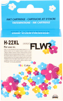 FLWR HP 22XL kleur cartridge