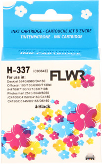 FLWR HP 337 zwart cartridge