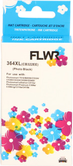FLWR HP 364XL foto zwart cartridge