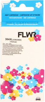 FLWR HP 364XL geel cartridge