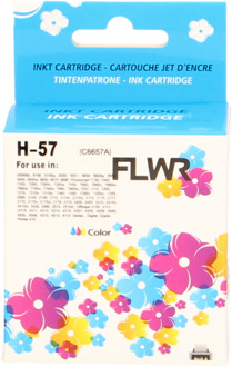 FLWR HP 57 kleur cartridge