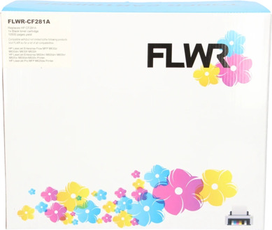 FLWR HP 81A zwart toner