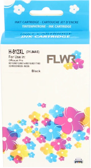 FLWR HP 912XL zwart cartridge