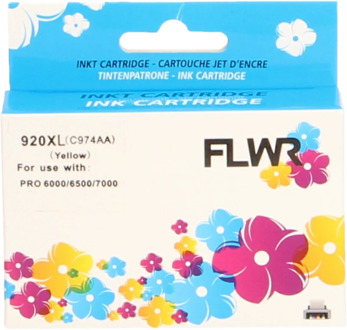 FLWR HP 920XL geel cartridge