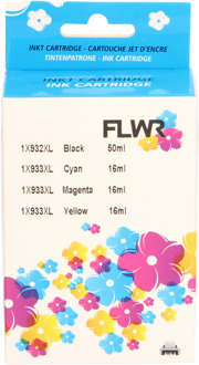 FLWR HP 932XL/933XL Multipack zwart en kleur cartridge