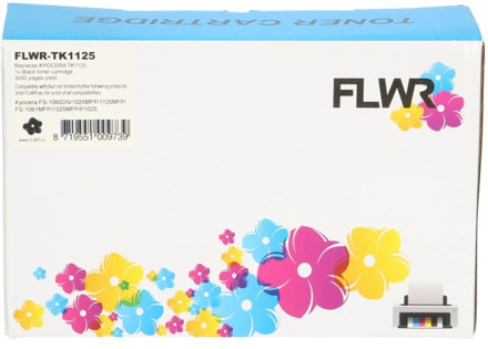 FLWR Kyocera Mita TK-1125 zwart toner