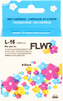 FLWR Lexmark 16 zwart cartridge