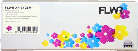 FLWR Xerox Phaser 6125 magenta toner
