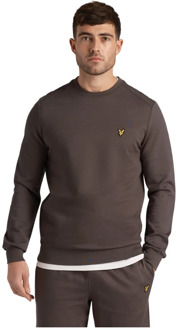 Fly Fleece Crew Neck Midlayer Lyle & Scott , Gray , Heren - 2Xl,Xl,L,M,S,Xs