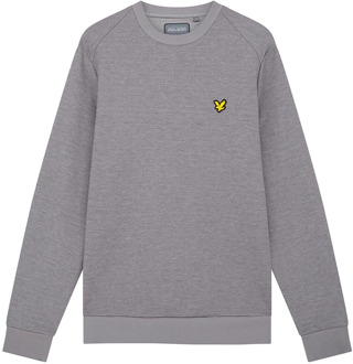 Fly fleece crewneck sweater Grijs - XL