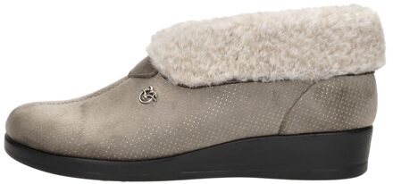 Fly Flot Pantoffels Dicht Taupe - 40