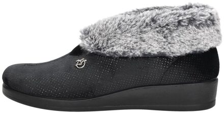 Fly Flot Pantoffels Dicht Zwart - 39
