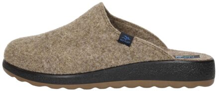 Fly Flot Pantoffels Open Beige - 45