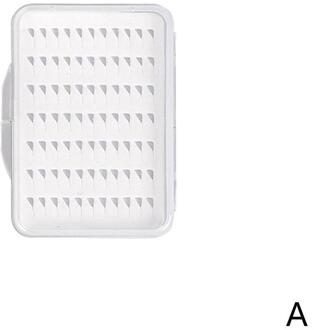 Fly Hook Doos Fly Vishaak Doos Met Schuim Waterdicht S L Transparant M Duurzaam Gear Pesca Vissen Size H5Z4