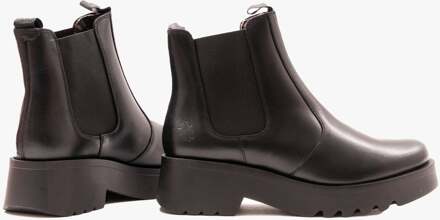 Fly London MEDI789FLY Dames Enkellaarsjes Zwart