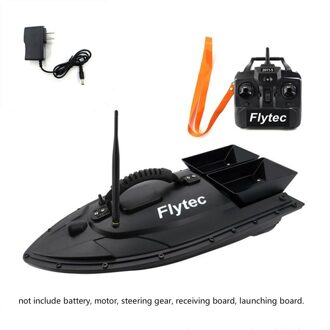 Flytec Rc Vissersboot 500 Meter Intelligente Smart Rc Boot Voor Visaas Boot Dubbele Motor Boot vissen zwart Kit US plug