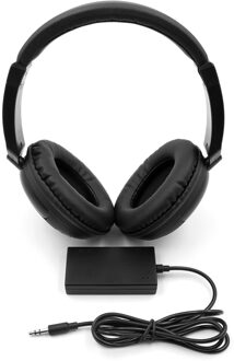 Fm Draadloze Hoofdtelefoon 3.5 Mm Bedrade Headsets Over-Ear Muziek Koptelefoon Aux Zender W/Mic Fm Radio Voor tv Pc Telefoons MP3 Speler