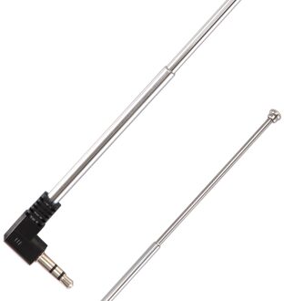 Fm Radio Antenne Intrekbare Antenne Duurzaam 3.5Mm Voor Auto Mobiele Telefoon 3.5Mm Fm Radio antenne