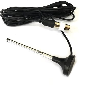 FM Radio frequentie conversie antenne telescopische antenne sucker 3 meter kabel met IEC connector