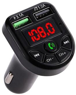 Fm-zender Bluetooth Auto MP3 Speler Handsfree Car Kit Dual Usb Charger Tf U Disk Muziekspeler Auto Accessoires Gadgets