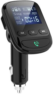 Fm-zender Modulator Bluetooth Car Kit Car Audio MP3 Speler Dual USB QC3.0 Auto-oplader Ondersteuning TF card U disk