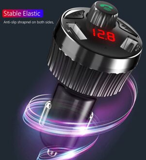 Fm-zender MP3 Muziekspeler Usb Charger Bluetooth 5.0 Handsfree Carkit Usb Charger Auto Accessoires Handsfree