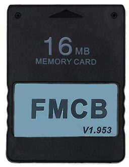 Fmcb Gratis Mcboot Versie V1.953 Geheugenkaart Voor PS2 Playstation2 Geheugenkaart Opl Mc Boot Harde Schijf Spel Start Geheugen kaart 16M