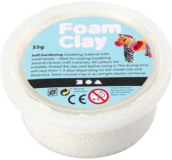 Foam Clay Klei Wit 35 Gram (78921)