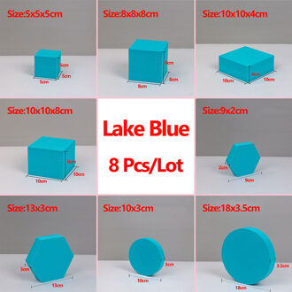 Foam Cube Fotografie Achtergronden Props 10 Kleuren Waterdichte Foto Achtergrond Decoratie Stilleven Fotostudio Accessoires diep paars