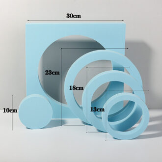 Foam Cube Fotografie Achtergronden Props 10 Kleuren Waterdichte Foto Achtergrond Decoratie Stilleven Fotostudio Accessoires zwart