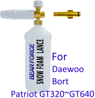 Foam Generator Snow Foam Lance Car Foam Wash Foam Nozzle High Pressure Soap Foamer for Daewoo Bort Patriot Pressure Washer
