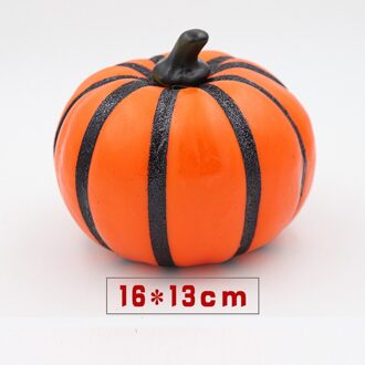 Foam Kunstmatige Pompoen Halloween Pompoen Decoratie Simulatie Pompoen Bar Mall KTV Scene Arrangement Foto Props Huis Tuin rood