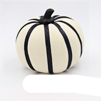 Foam Kunstmatige Pompoen Halloween Pompoen Decoratie Simulatie Pompoen Bar Mall KTV Scene Arrangement Foto Props Huis Tuin wit