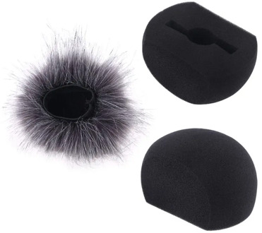Foam Mic Wind Cover Furry Windscreen Muff for ZOOM H5 H6 Recorder Microphone