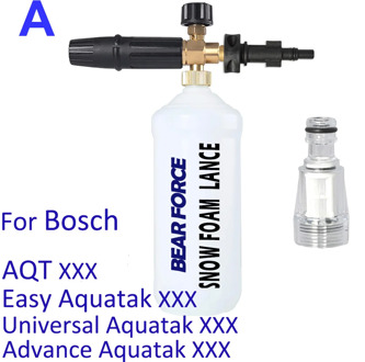Foam Nozzle Snow Foam Lance Soap Gun Foam Generator Car Clean Foam Wash for Bosch AQT Aquatak High Pressure Washer Car Washer