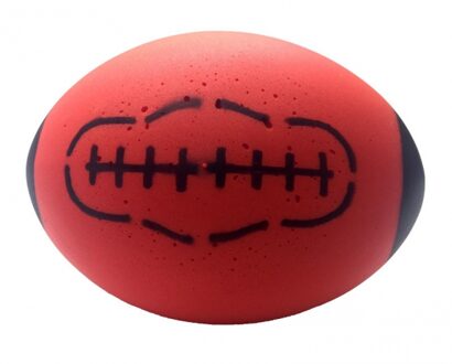Foam rugby bal rood 24 cm